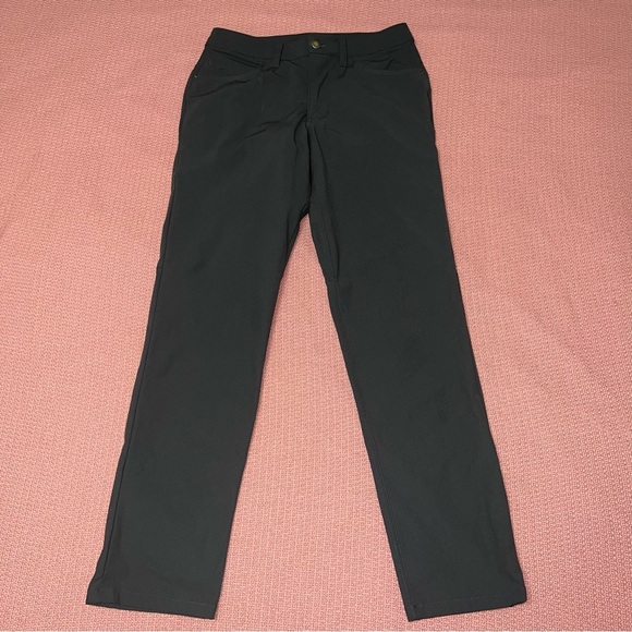 Lululemon Men's ABC Pant Classic in Obsidian size 28 - Picture 6 of 12